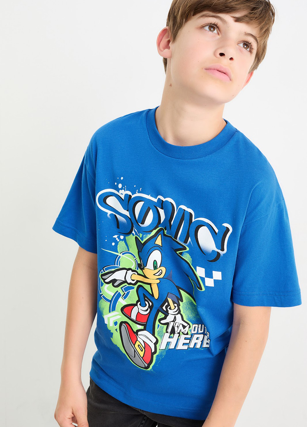 Комбинированная летняя футболка (2 шт.) C&A