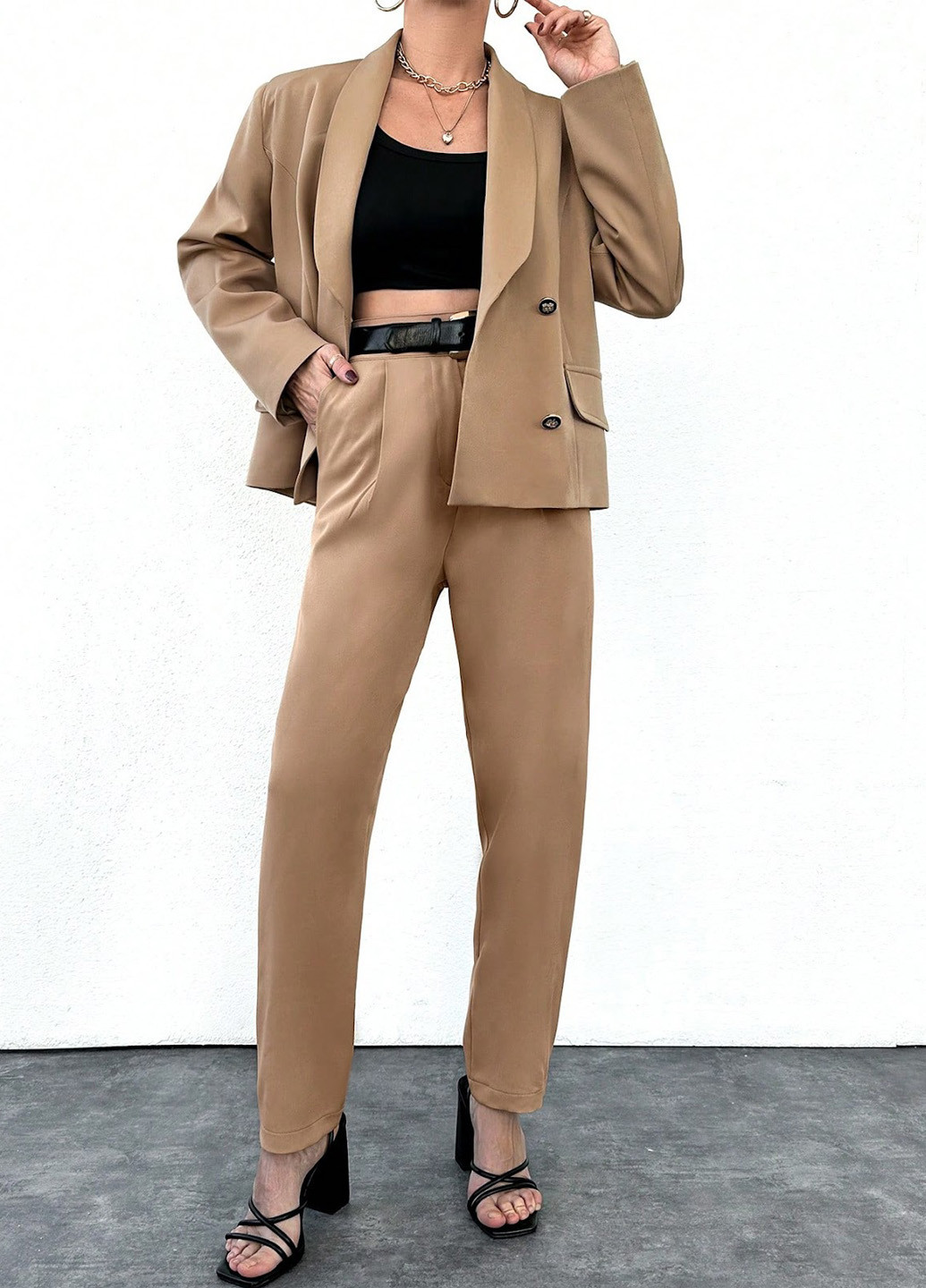 Костюм (жакет, брюки) SHEIN (330763395)