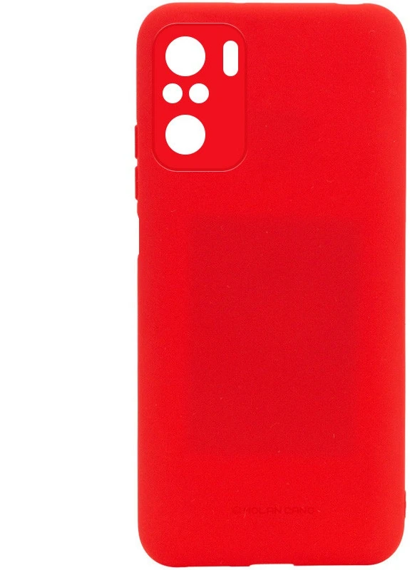 TPU чехол Smooth для Xiaomi Redmi K40 / K40 Pro / K40 Pro+ / Poco F3 / Mi 11i Красный (is_00000042941_3) Molan Cano (237824347)