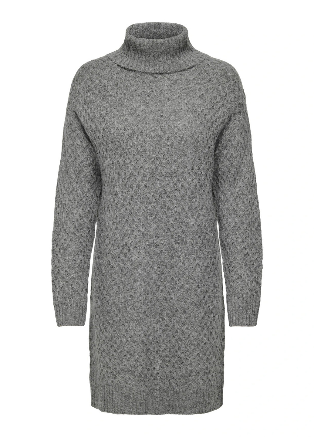 Сіра кежуал сукня сукня светр Only меланжева