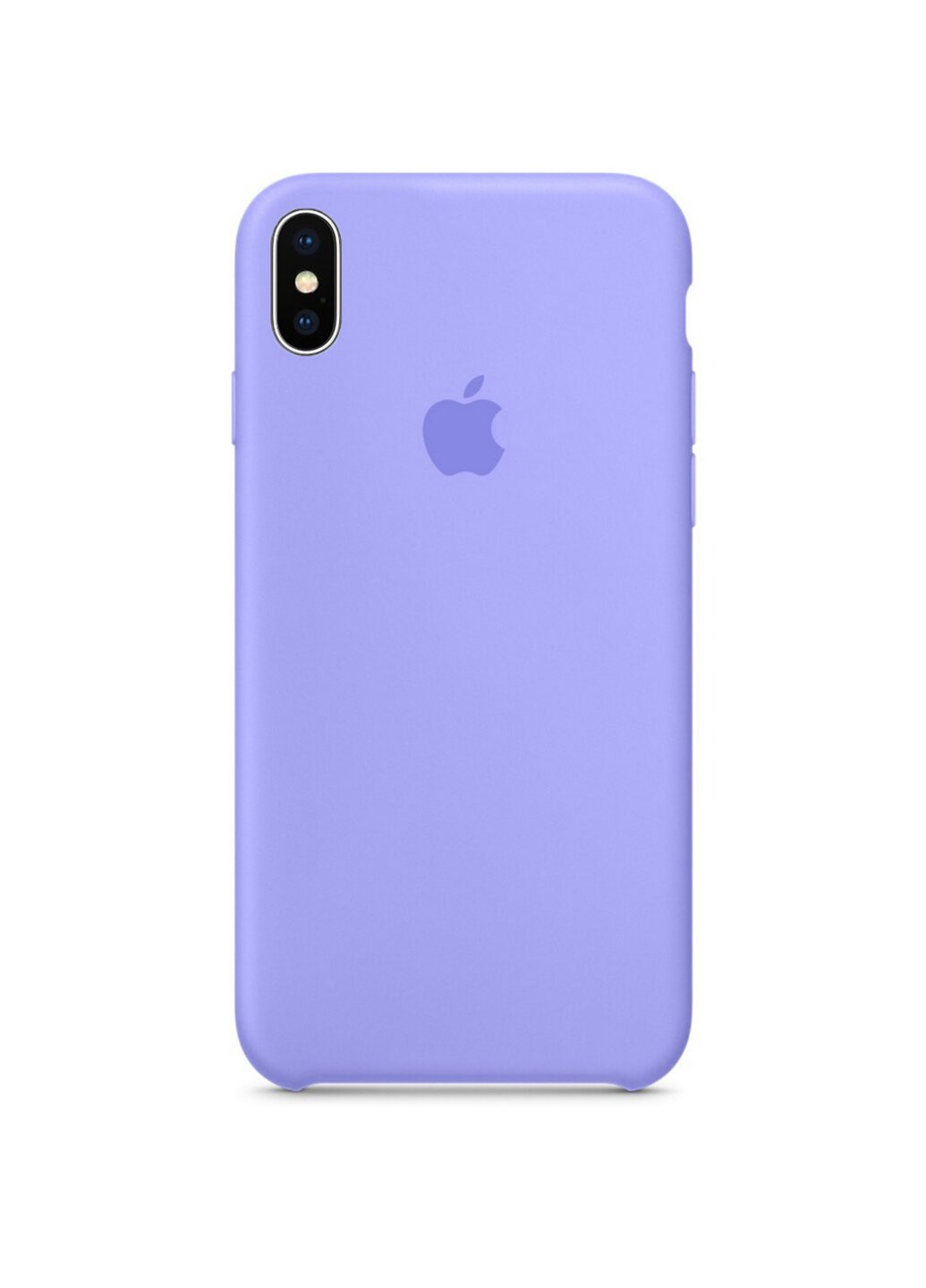 Чехол Silicone Case iPhone Xs/X - Pale Purple RCI (220820924)