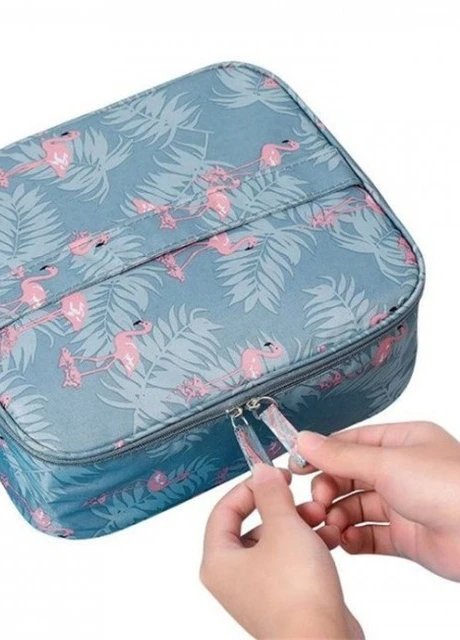 Дорогий органайзер для косметики зі зйомними секціями Flamingo M No Brand (256512206)