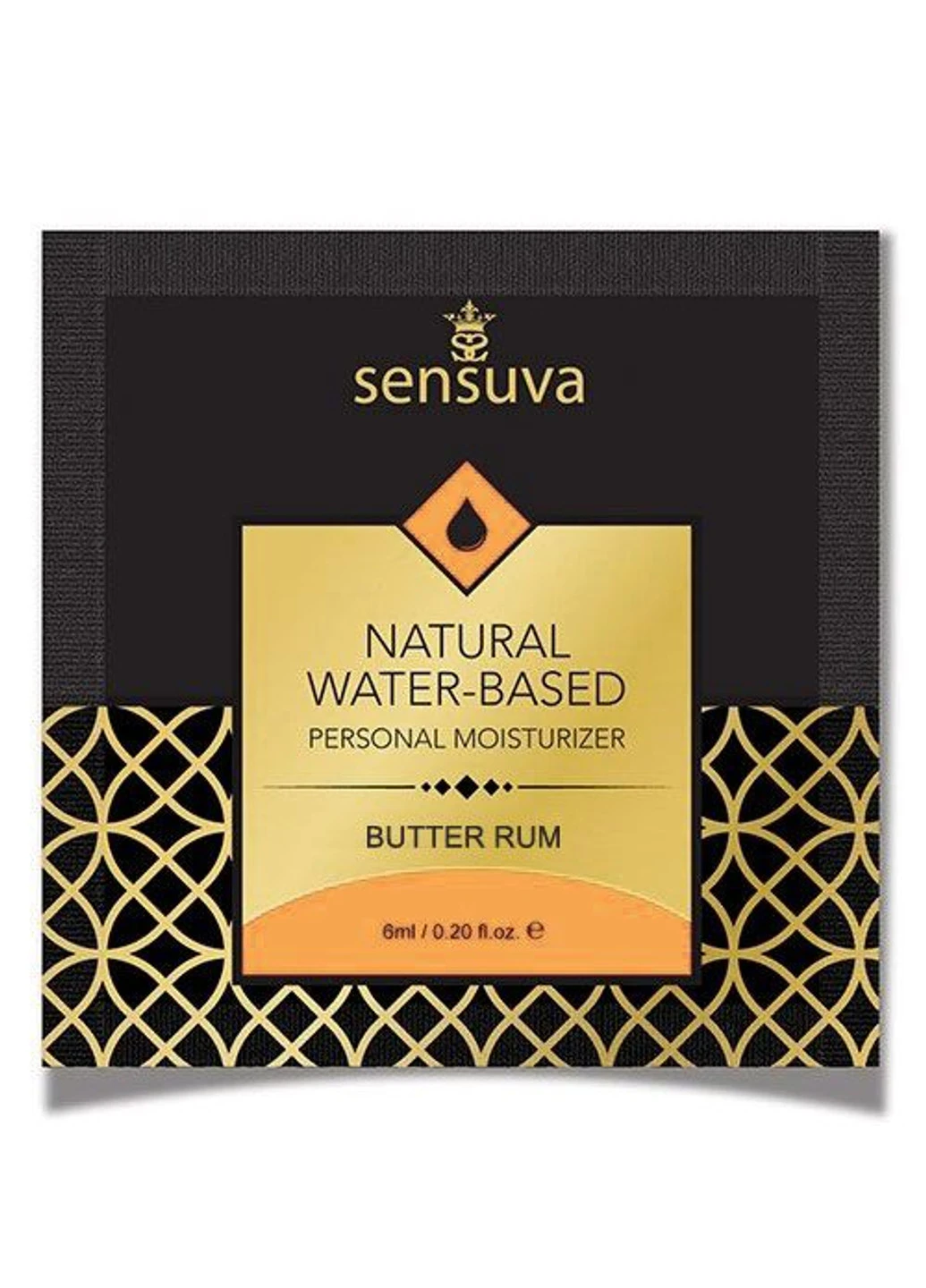 Пробник - Natural Water-Based Butter Rum (6 мл) Sensuva (251876757)