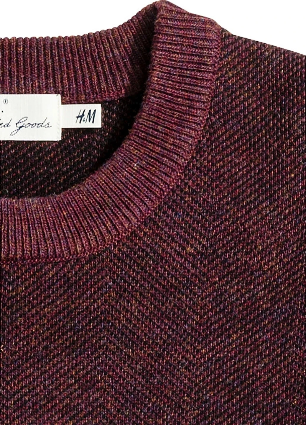 Темно-бордовий демісезонний джемпер джемпер H&M