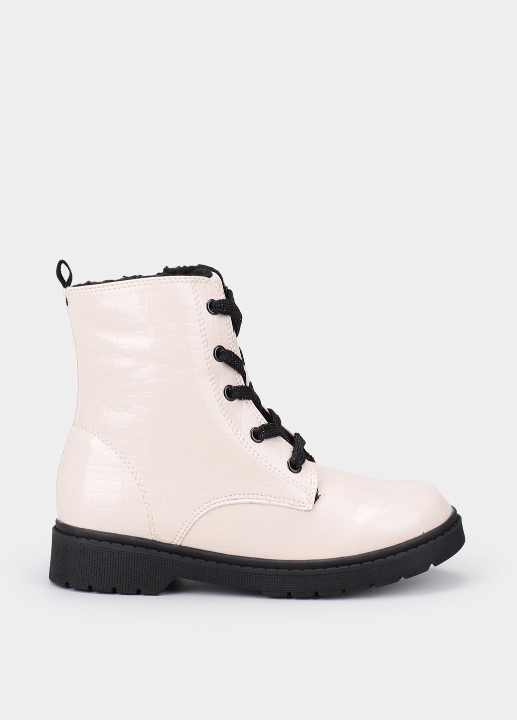 Белые кэжуал осенние ботинки Braska