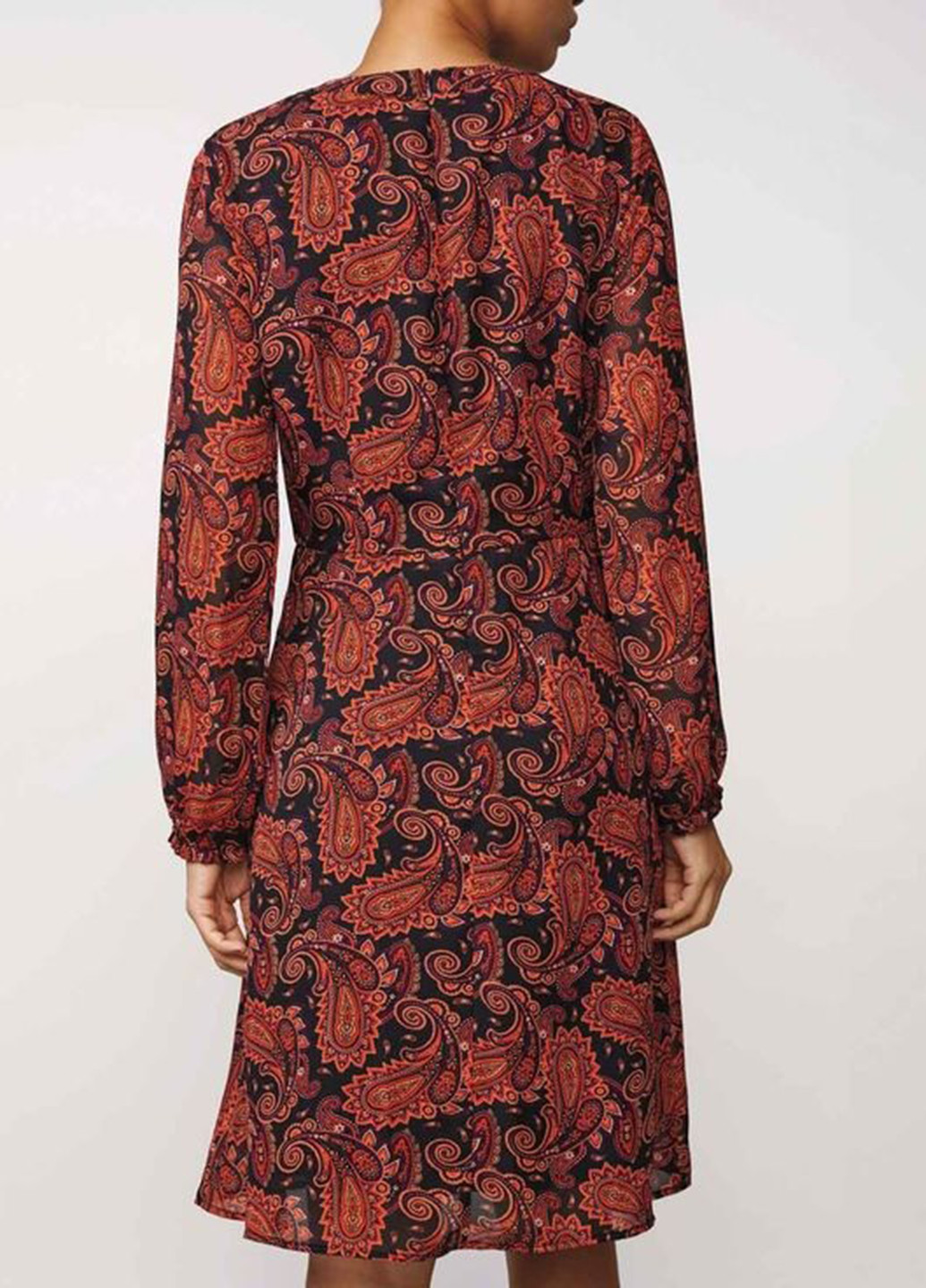 Коричнева кежуал сукня кльош Studio 1886 турецькі огірки