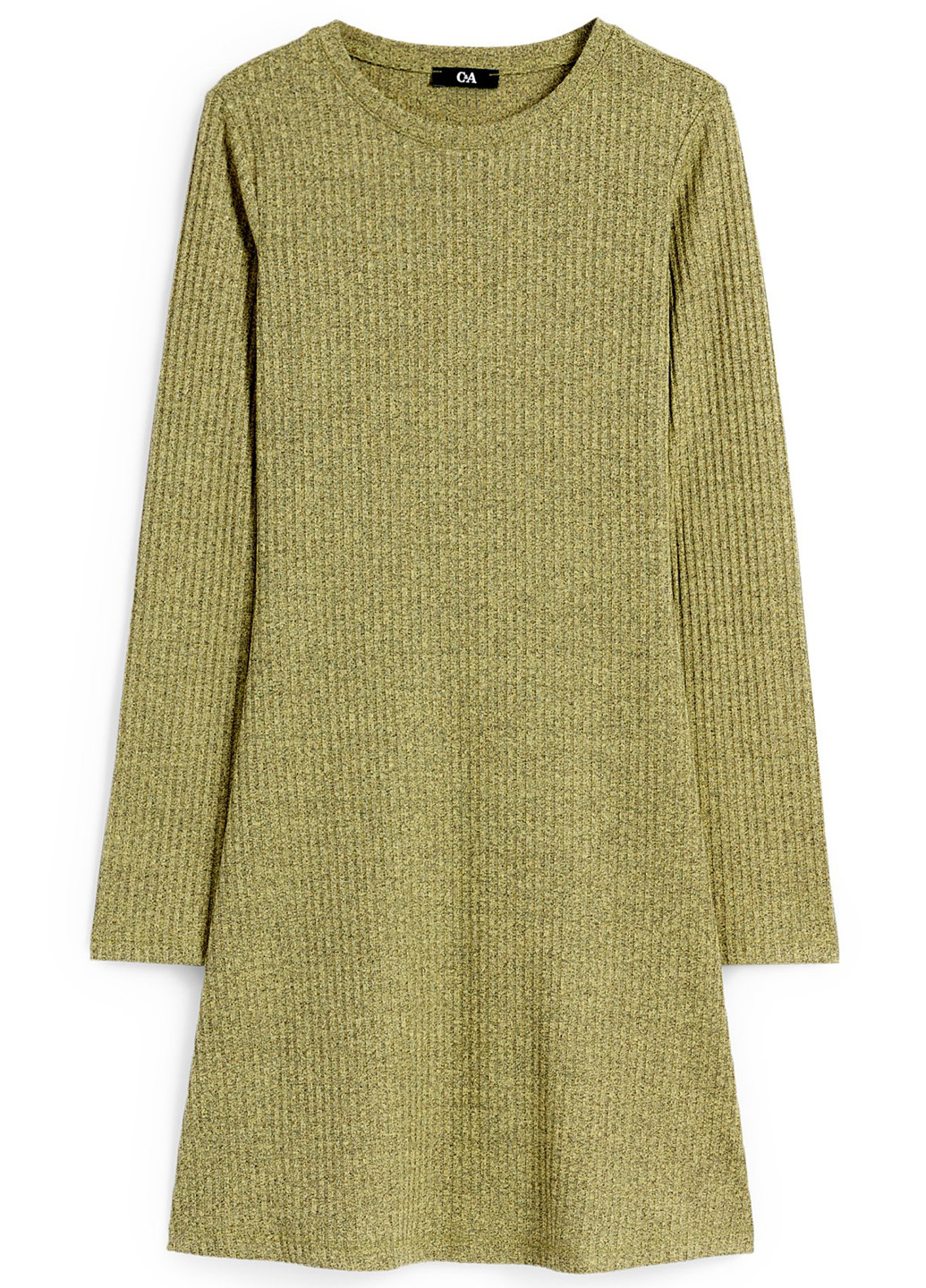 Оливкова кежуал сукня C&A меланжева