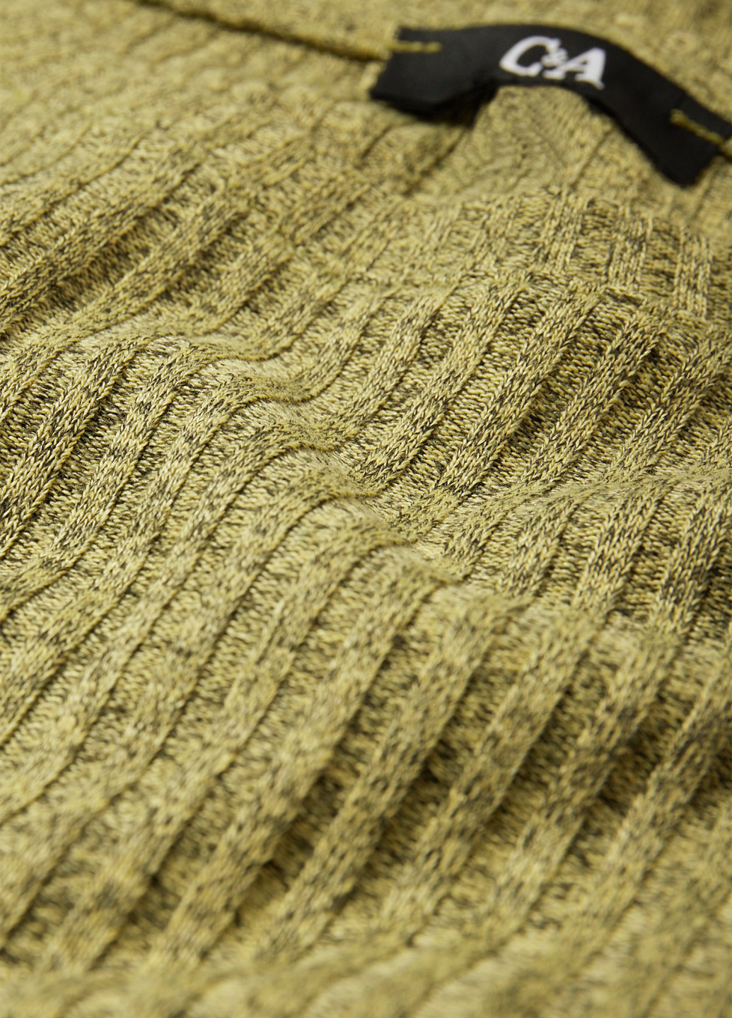 Оливкова кежуал сукня C&A меланжева