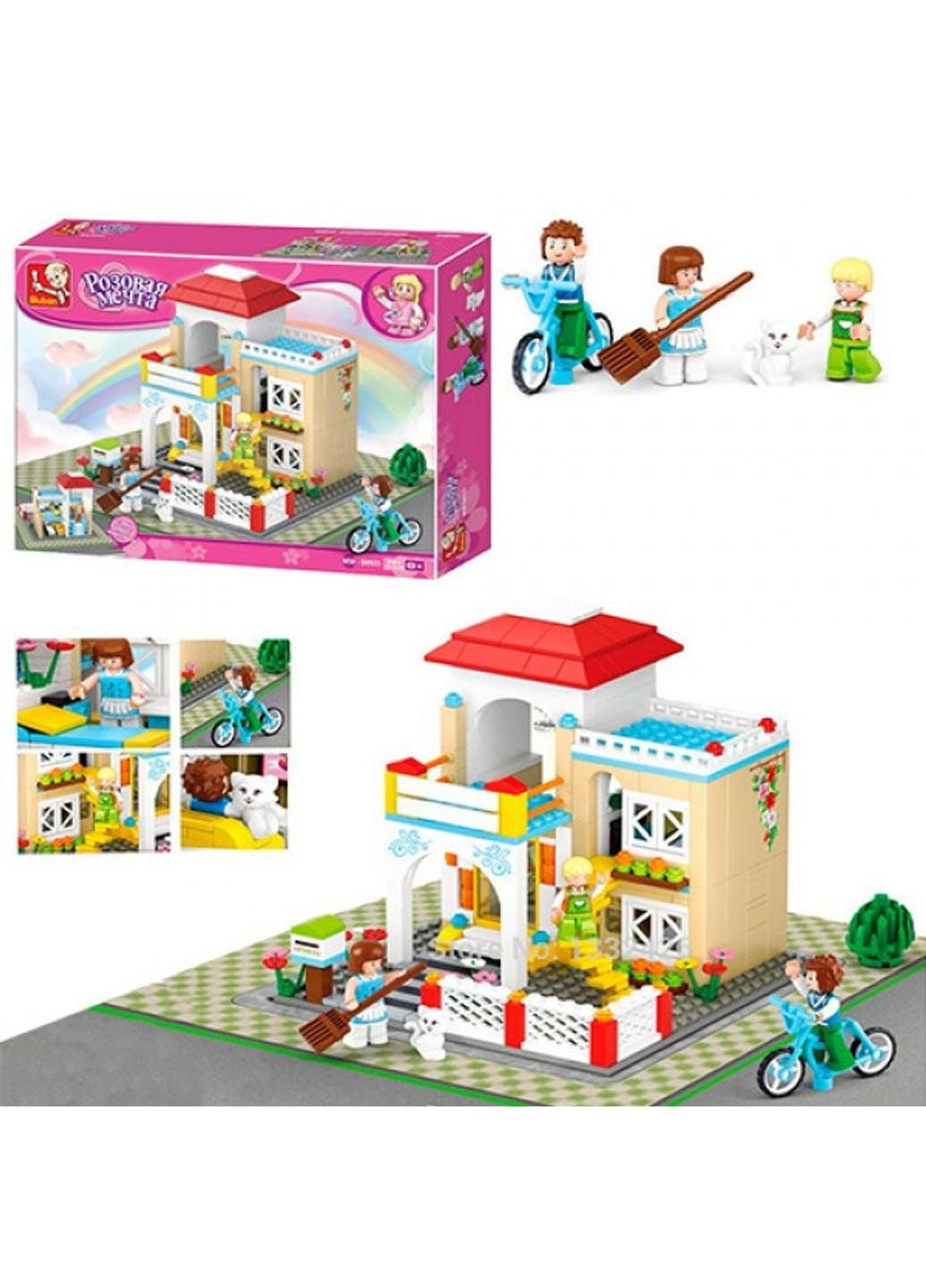 Конструктор M38-B0533 380 деталей Sluban (253918444)