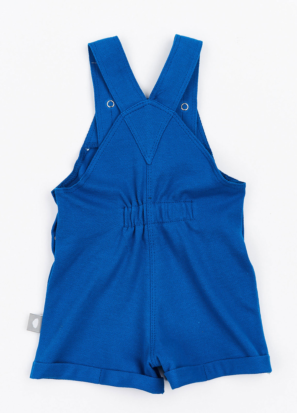 Синій літній комплект (футболка, напівкомбінезон) Ляля