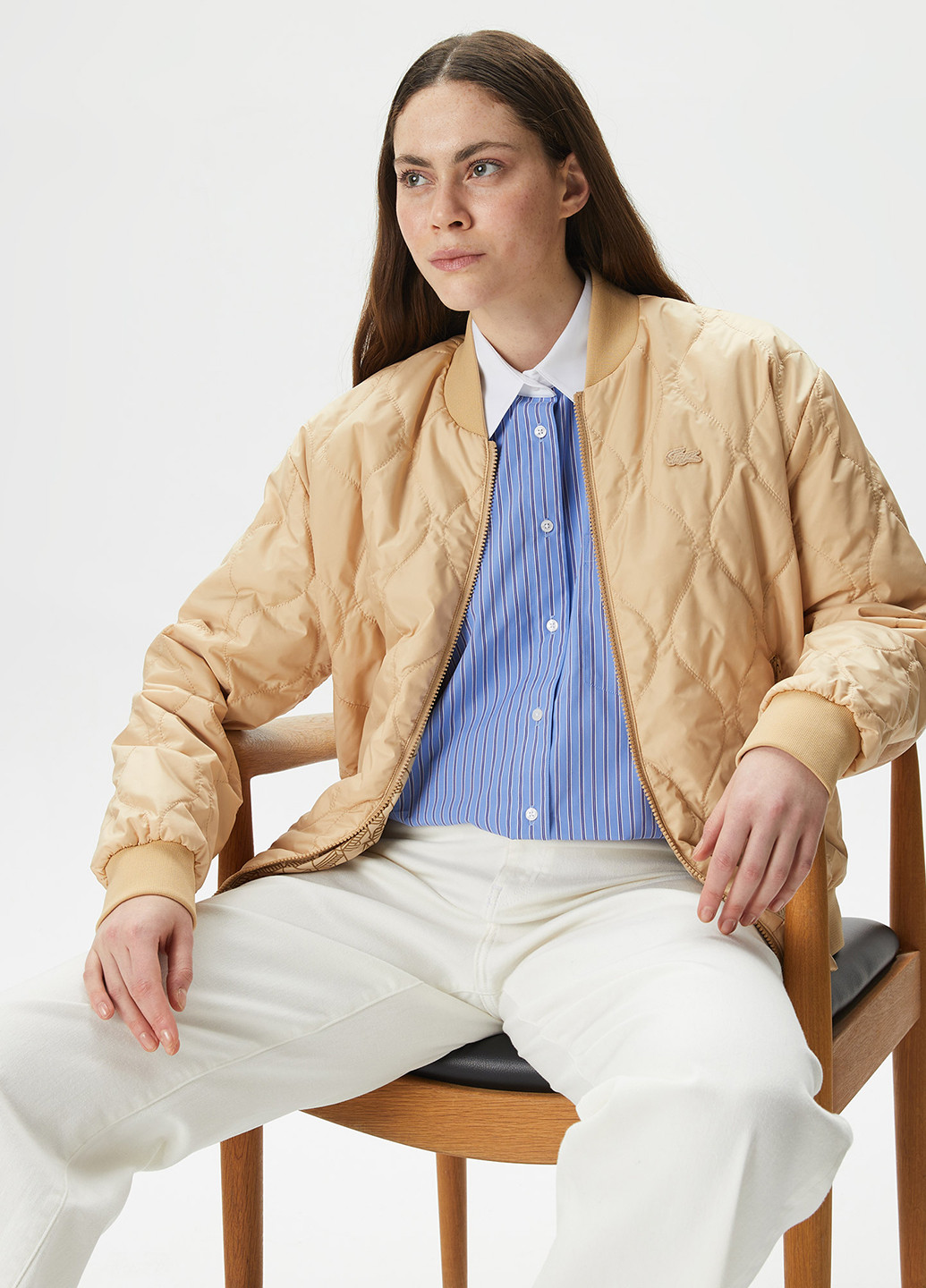 Бомбер Lacoste на молнии (298072939)