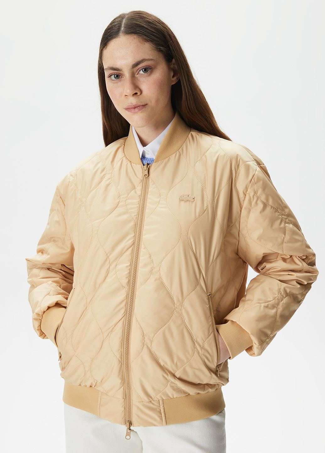 Бомбер Lacoste на молнии (298072939)