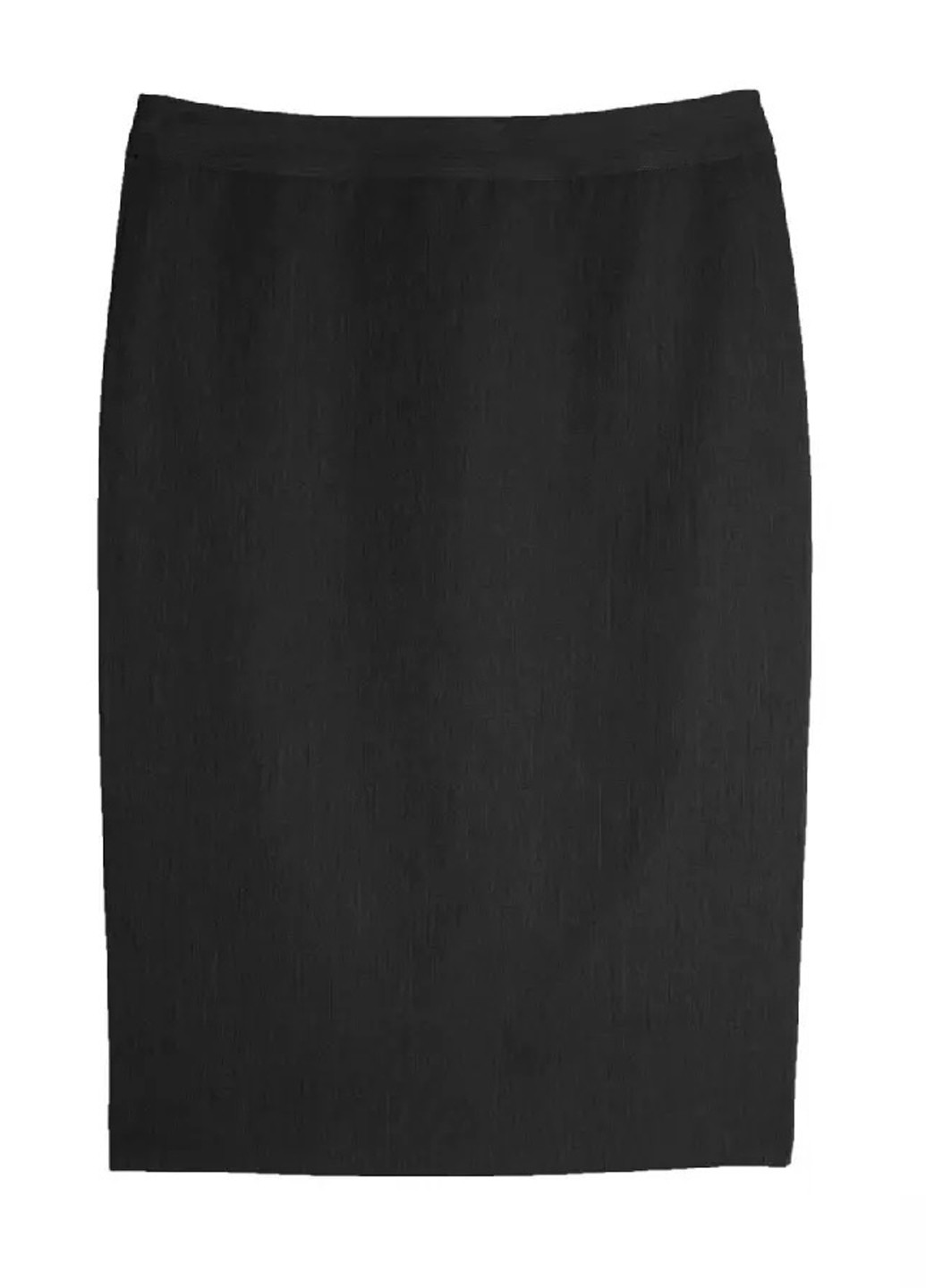 Черная офисная однотонная юбка Design Collective карандаш
