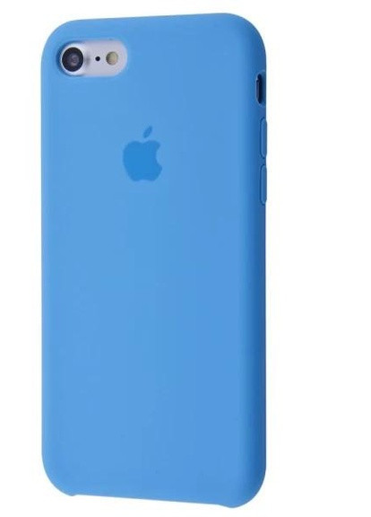Силиконовый Чехол Накладка Silicone Case для iPhone 7/8/SE 2020 Cornflower No Brand (254091837)