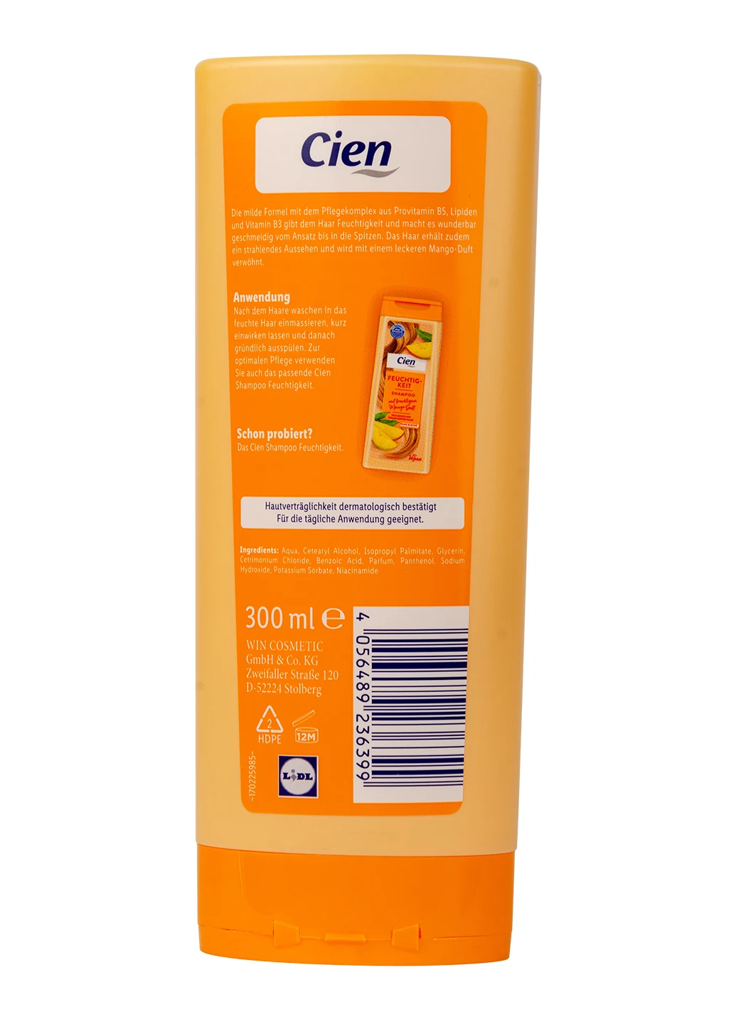 Кондиціонер для волосся Mega Moisture 300 мл Cien (217038126)