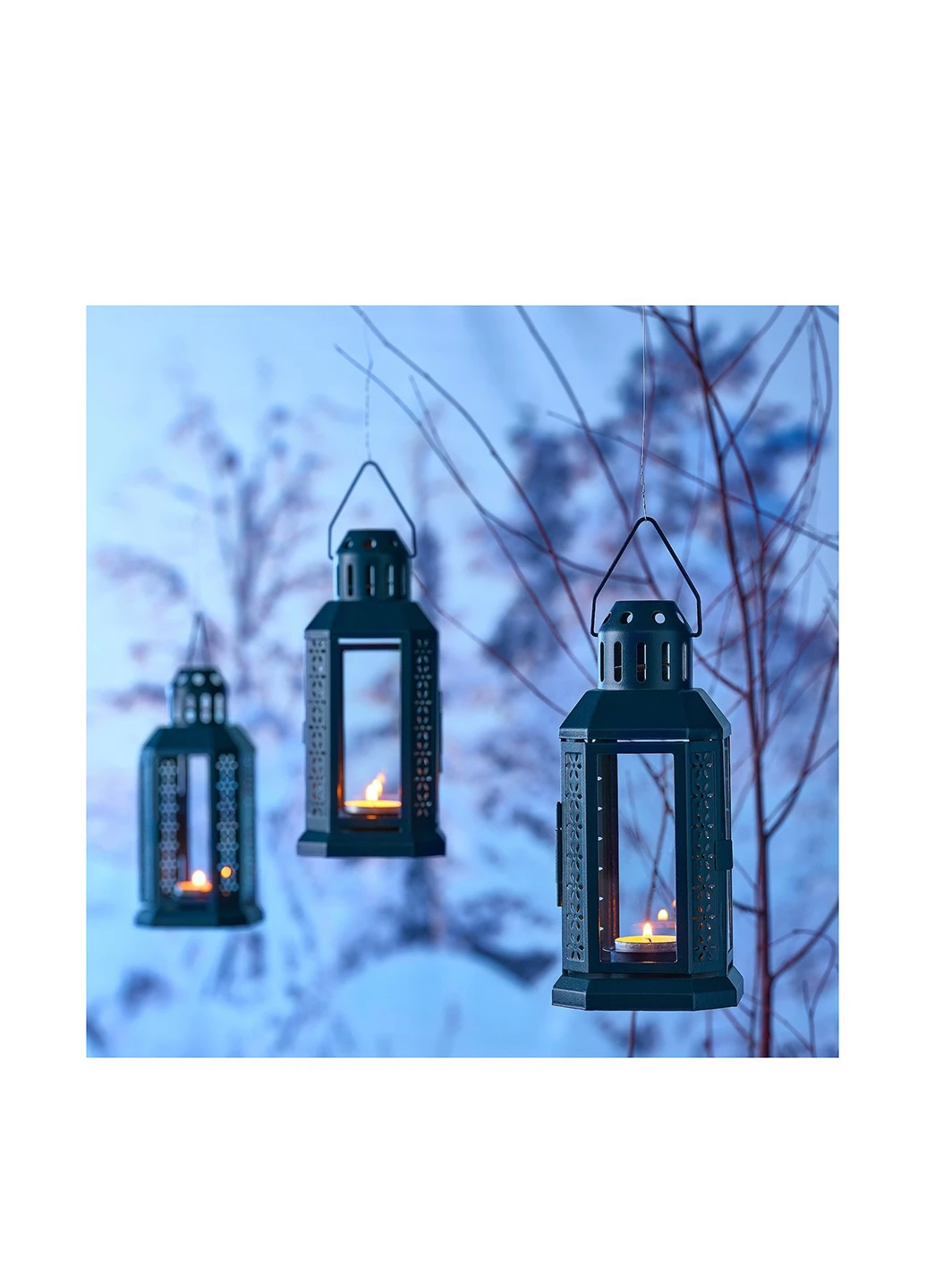 Фонарь 22 см. IKEA (268217515)