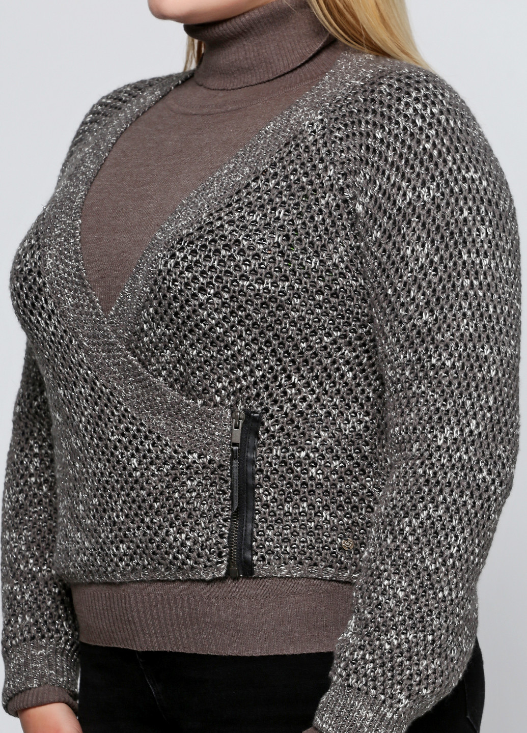Сірий демісезонний пуловер пуловер Bonobo