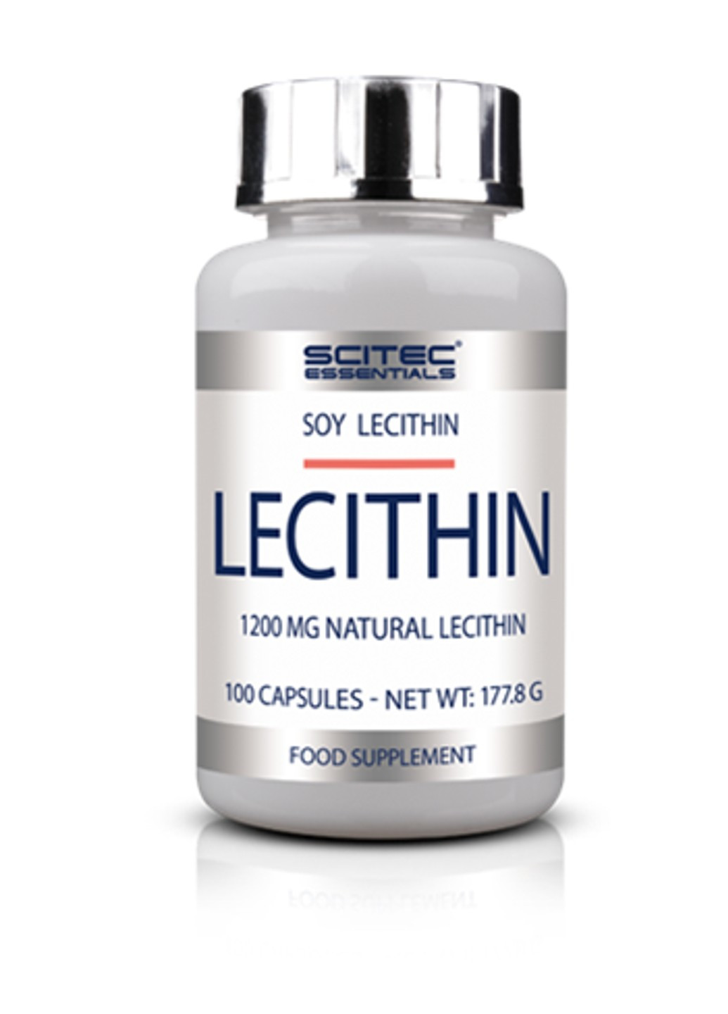 Лецитин Lecithin 1200 mg 100 капсул Scitec Nutrition (255410624)