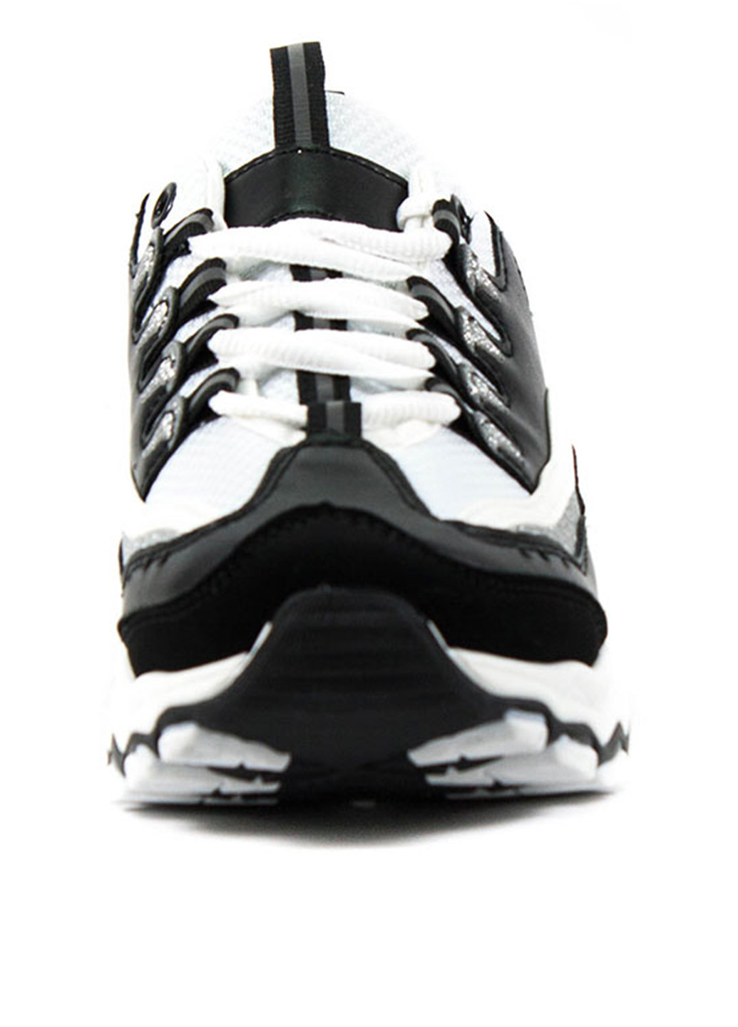 Черно-белые демисезонные кроссовки Sopra
