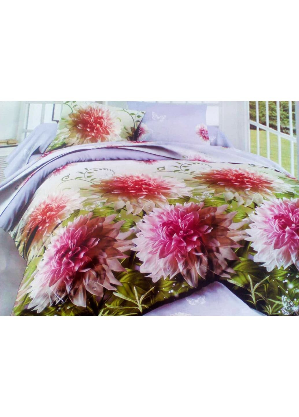 Комплект постільної білизни від українського виробника Polycotton Двоспальний 90912 Moda (253661907)