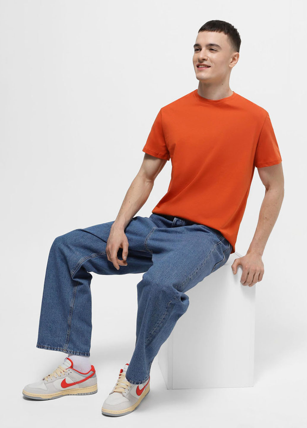 Охряная футболка Promin