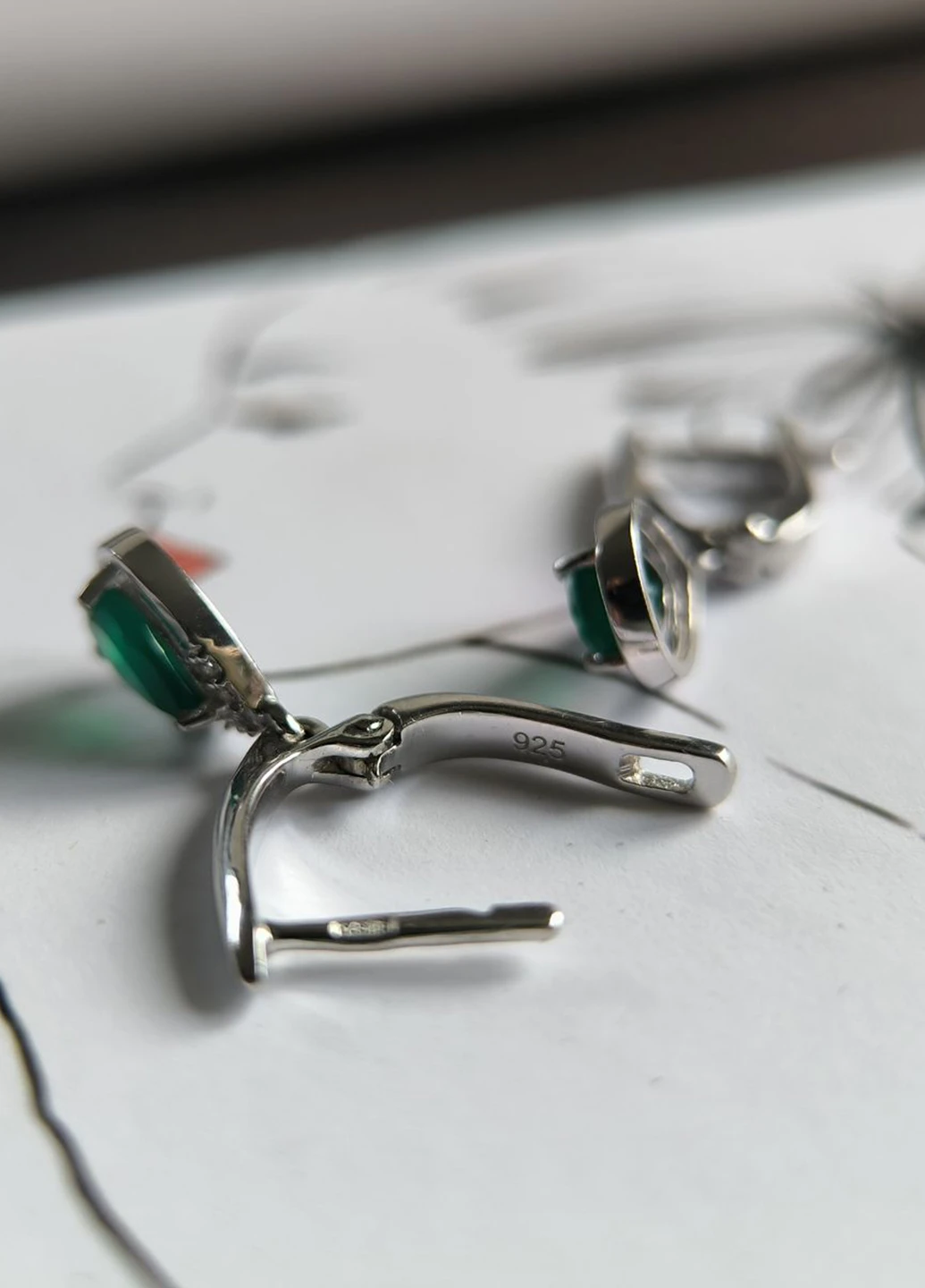 Сережки Silver Flame (353782462)