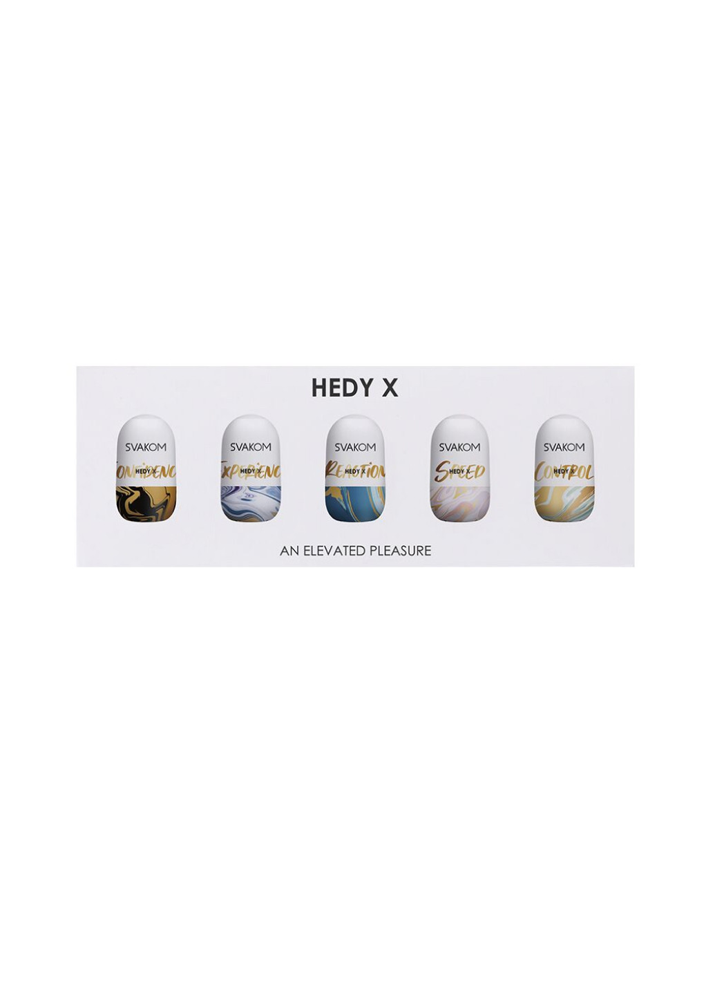Набір яєць мастурбаторів Hedy X-Mixed Textures Svakom (252229092)