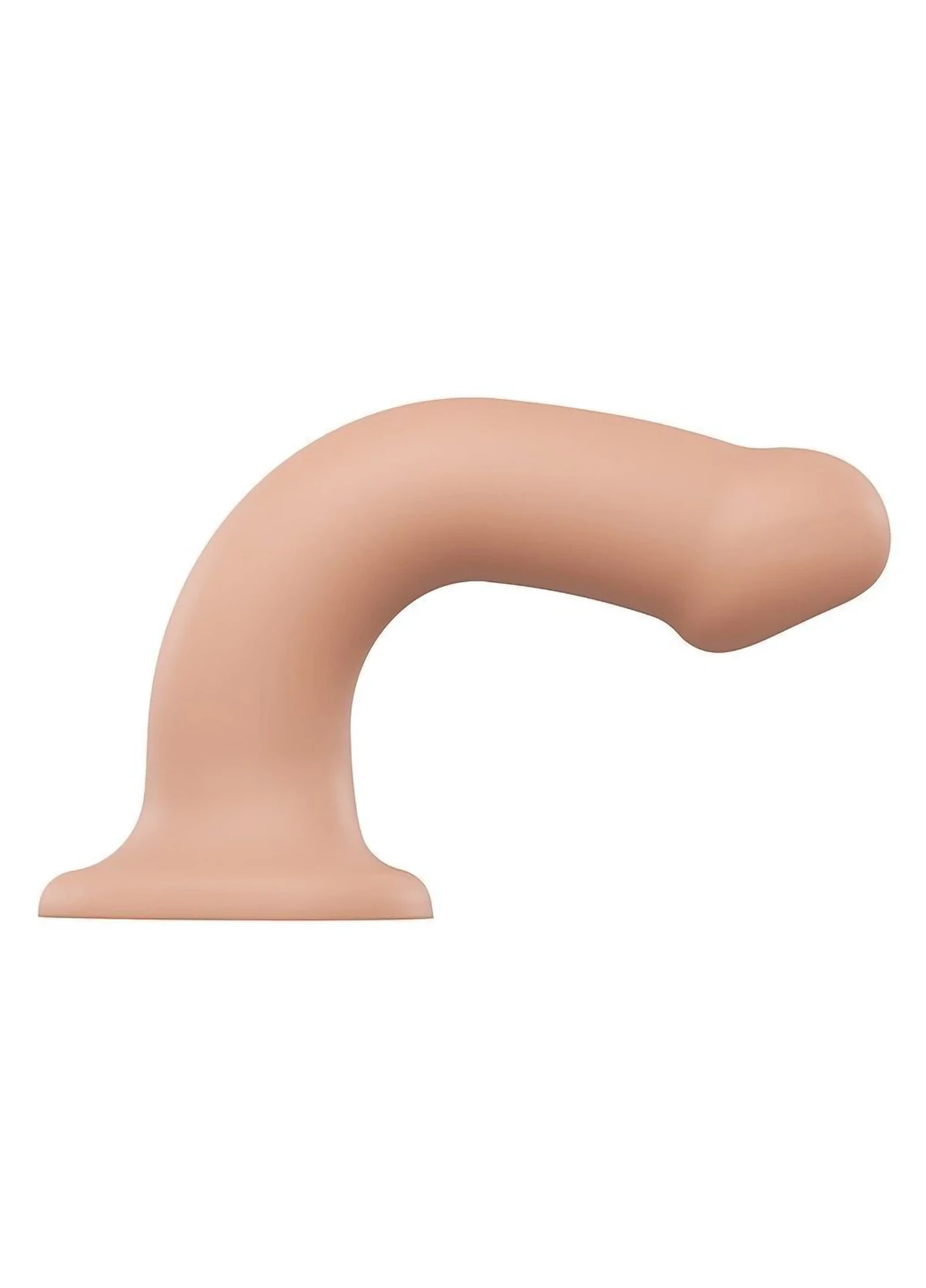 Насадка для страпону Dual Density Dildo Flesh L (м'ята упаковка) Strap-On-Me (254152018)
