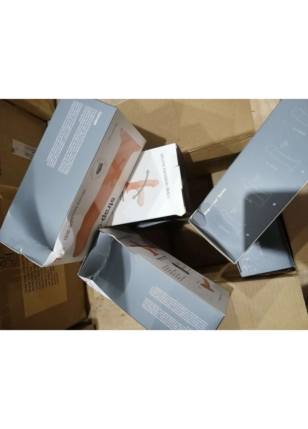 Насадка для страпону Dual Density Dildo Flesh L (м'ята упаковка) Strap-On-Me (254152018)