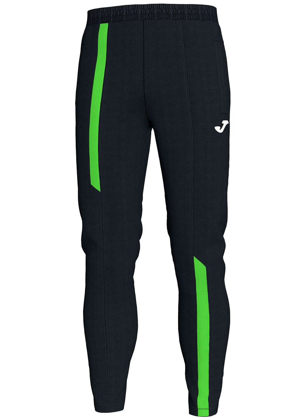 Черные спортивные демисезонные зауженные брюки Joma