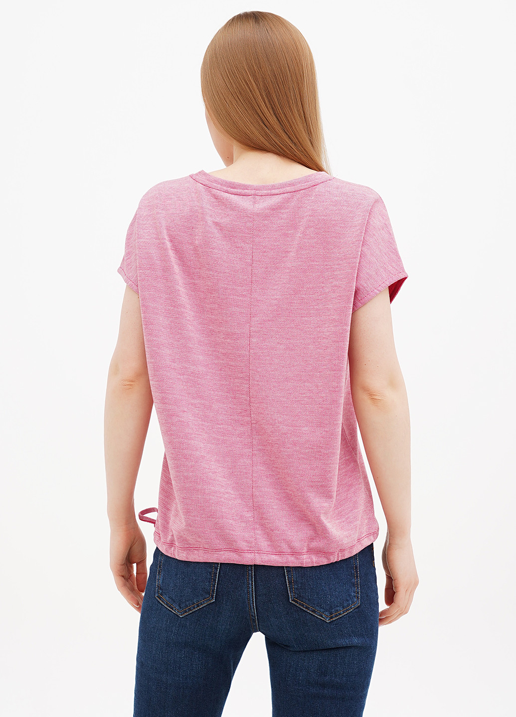 Рожева літня футболка Tom Tailor