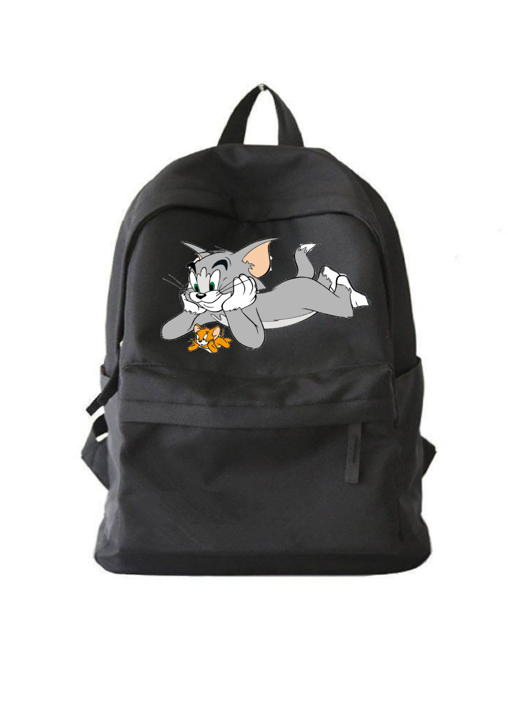 Рюкзак міський чорний (Tom & Jerry) No Brand (255679438)