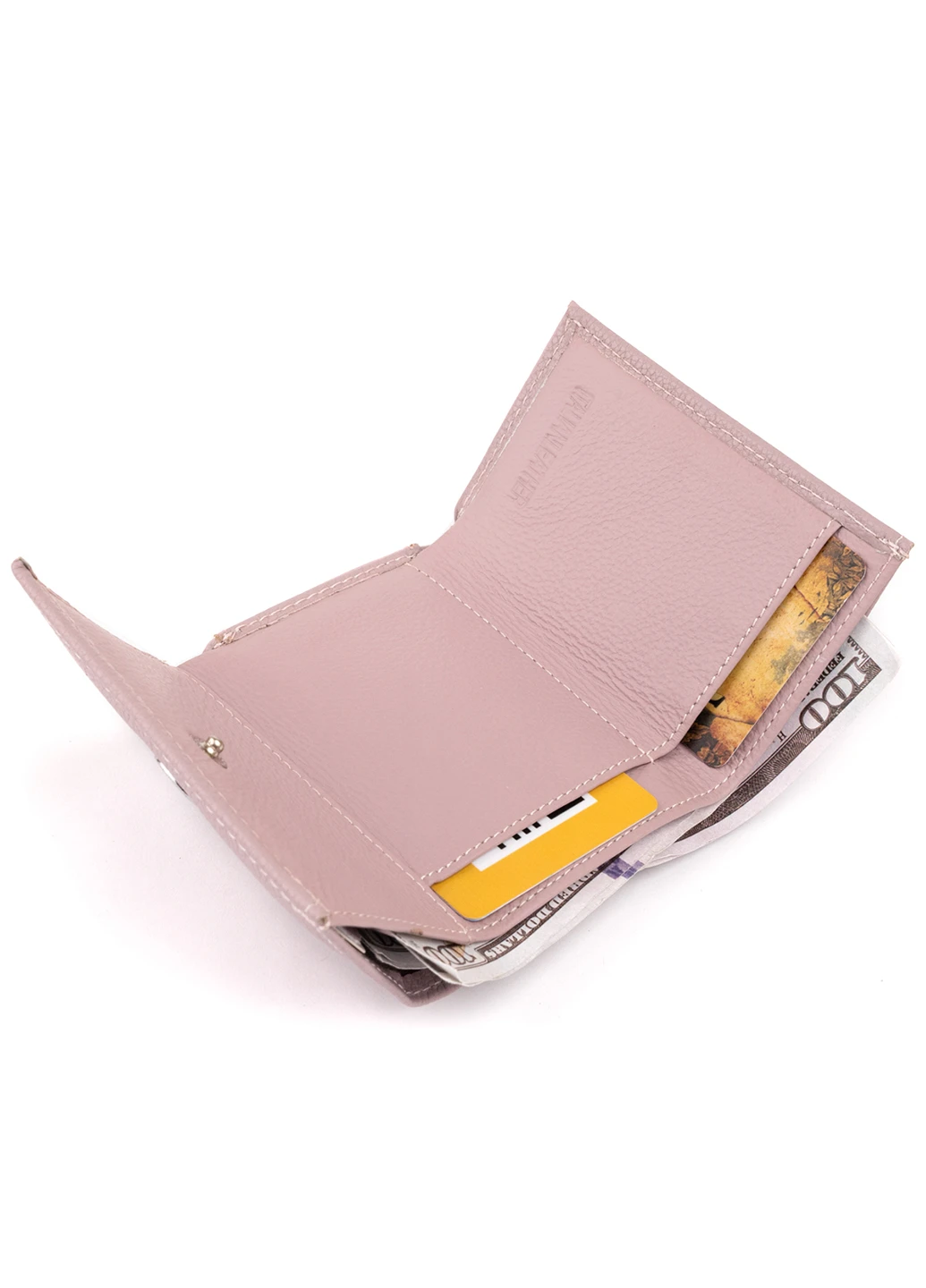 Женский кожаный кошелек 9,5х7,5х2 см st leather (229460729)
