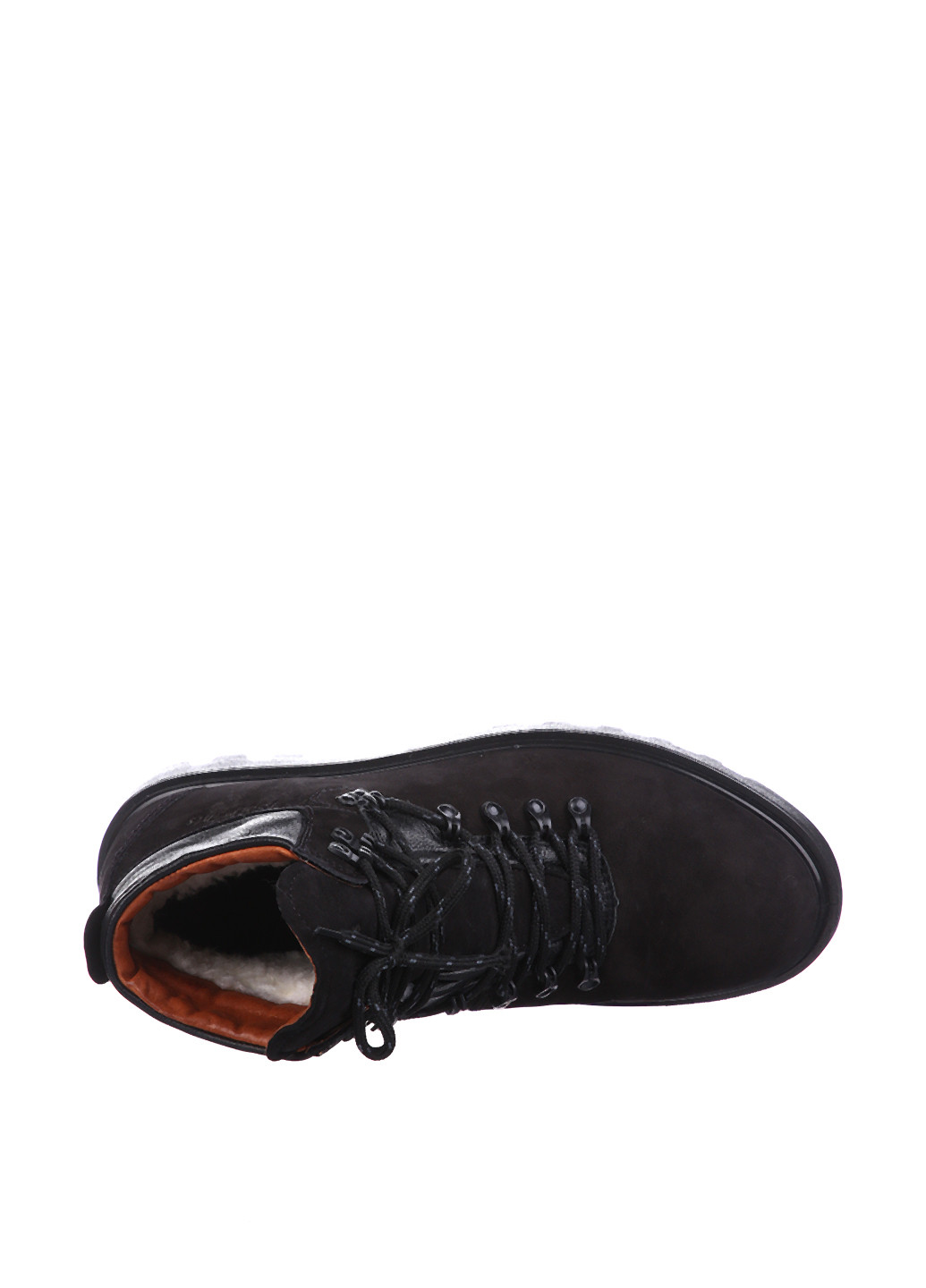 Черные зимние ботинки хайкеры Footprints