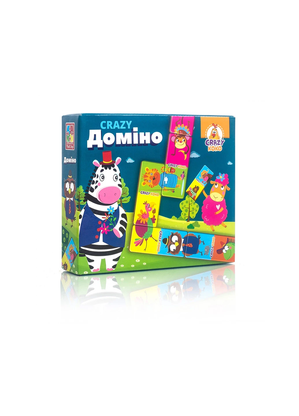 Настільна гра Crazy Доміно Vladi toys VT8055-10 (255292345)