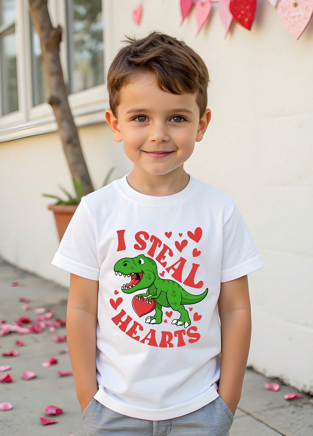 Белая летняя футболка SHEIN