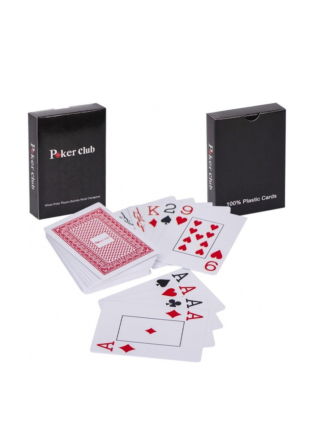 Карты игральные покерные (54 листа), 87x62 мм Forus (279349001)