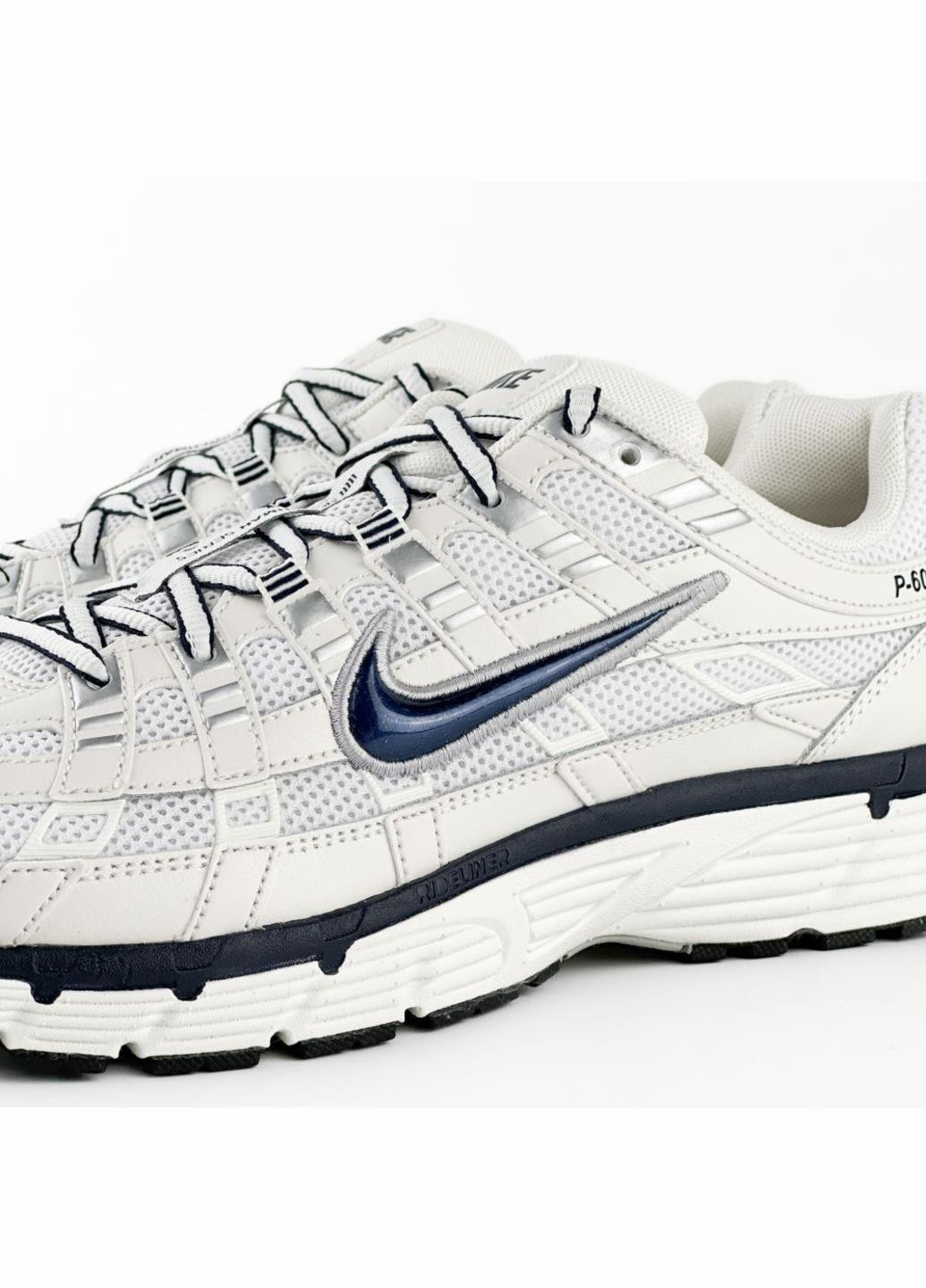 Белые демисезонные кроссовки cd6404-018 Nike P-6000
