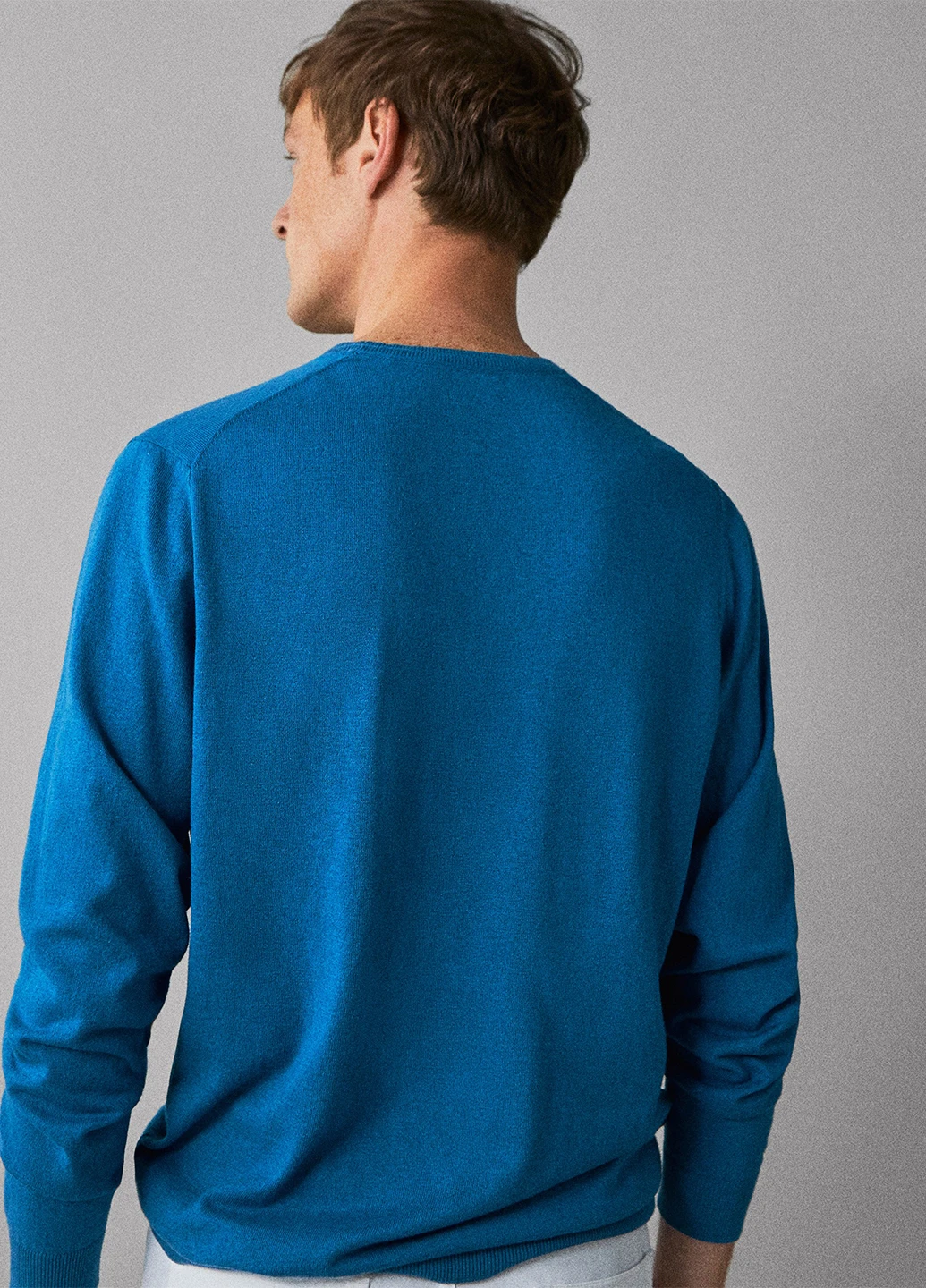 Синій демісезонний джемпер джемпер Massimo Dutti