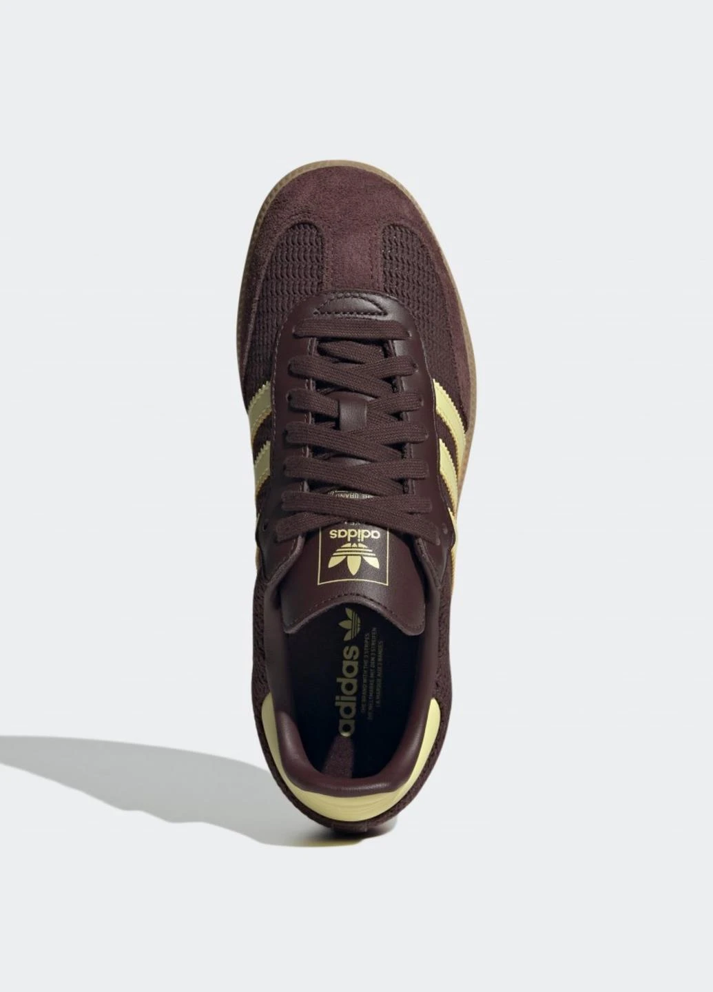Кроссовки JR8167 adidas Samba OG коричневые всесезоны (341083568)
