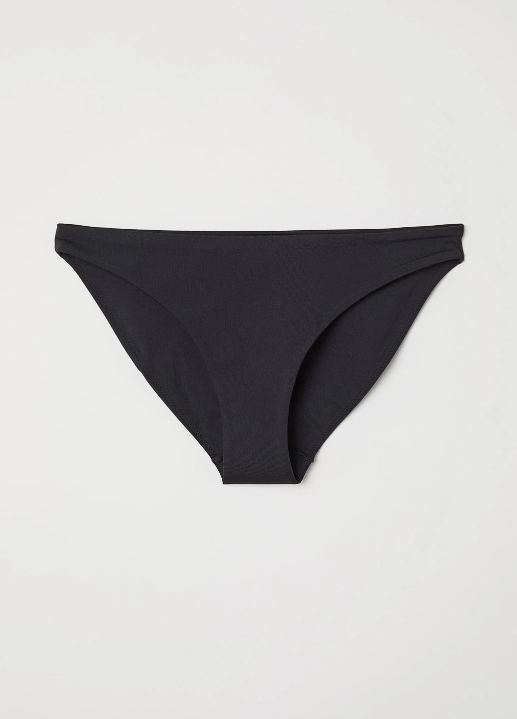 Черные купальные трусики-плавки однотонные H&M