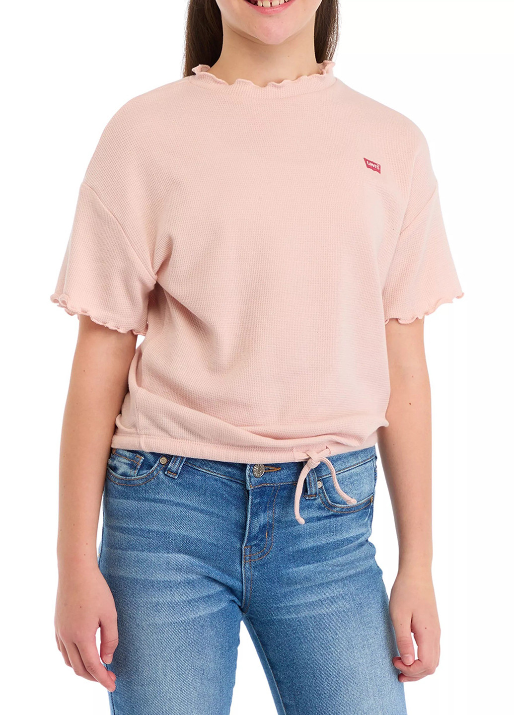 Рожева літня футболка Levi's