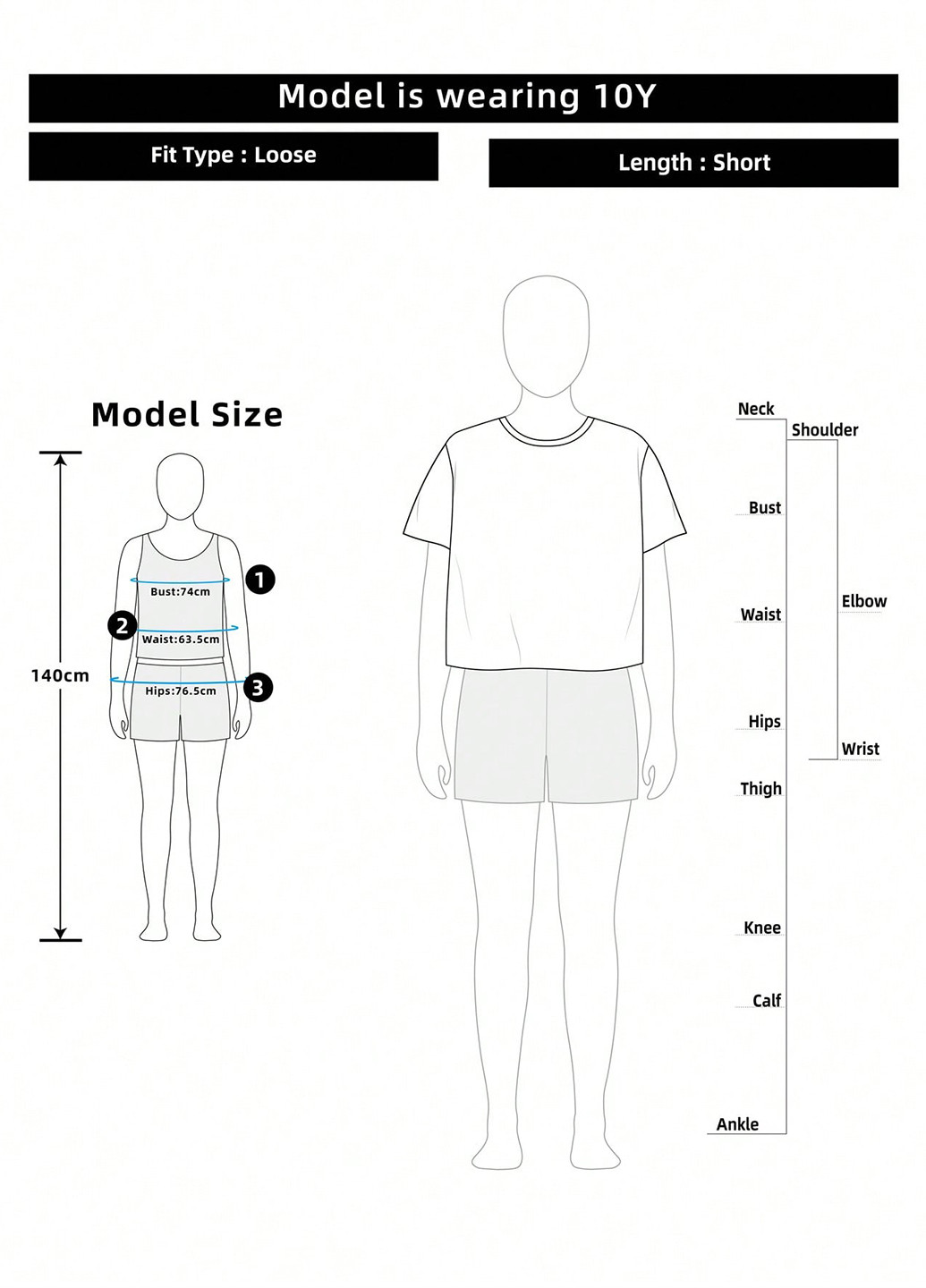 Белая летняя футболка SHEIN