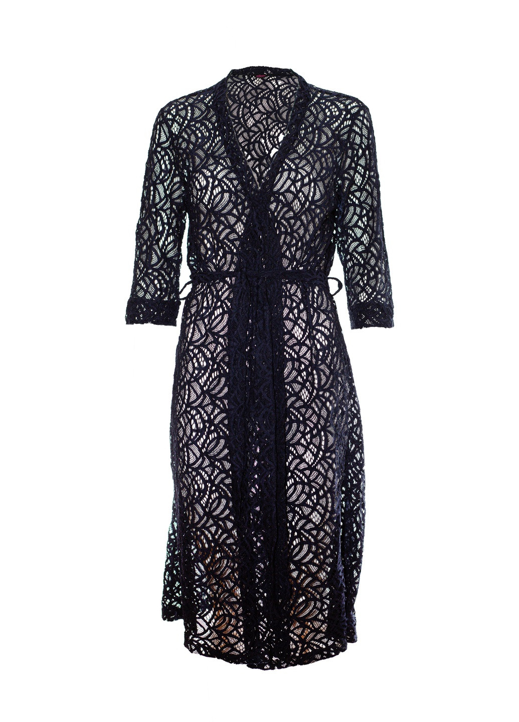 Пенюар жіночий S темно-синий 03140 Effetto (254797290)