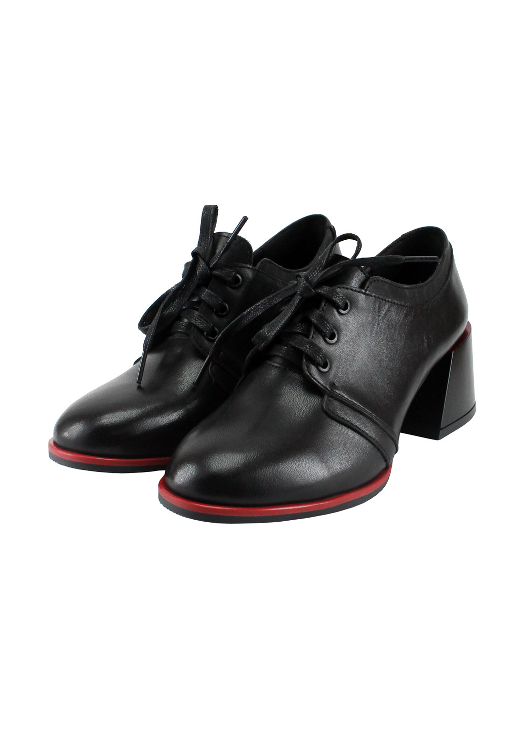 Twenty Two Туфлі чорний з натуральна шкіра, україна — демісезон (193393595)