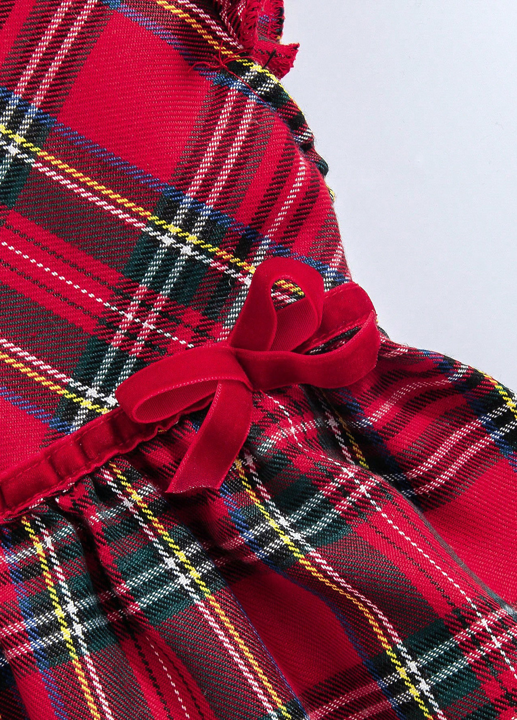 Комбинированный демисезонный комплект (блуза, платье) SHEIN