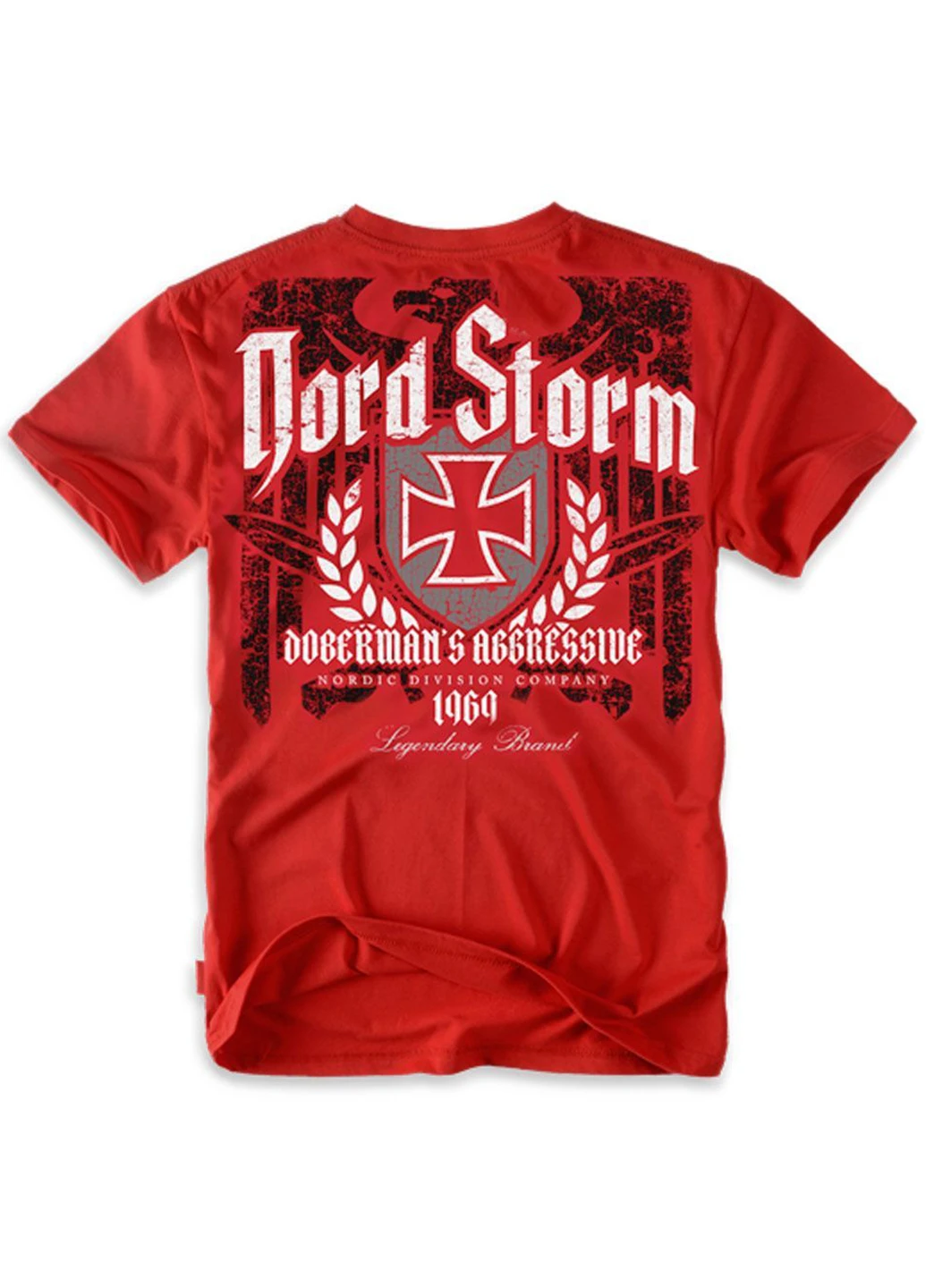 Красная футболка dobermans nord storm ts53rd Dobermans Aggressive