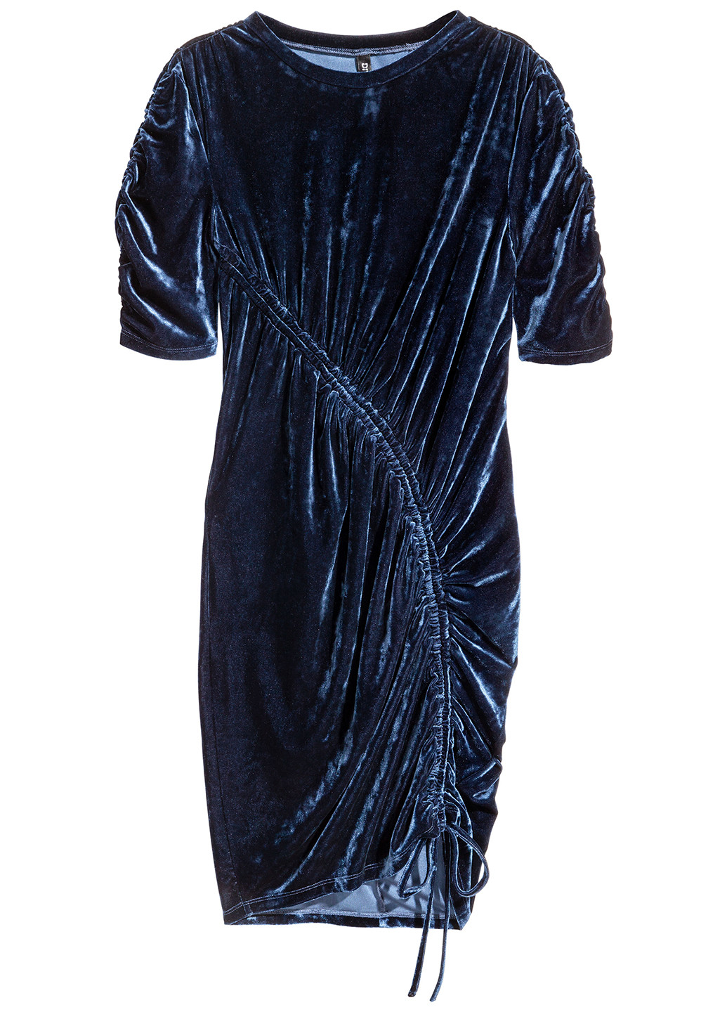 Синя кежуал плаття, сукня футляр H&M однотонна
