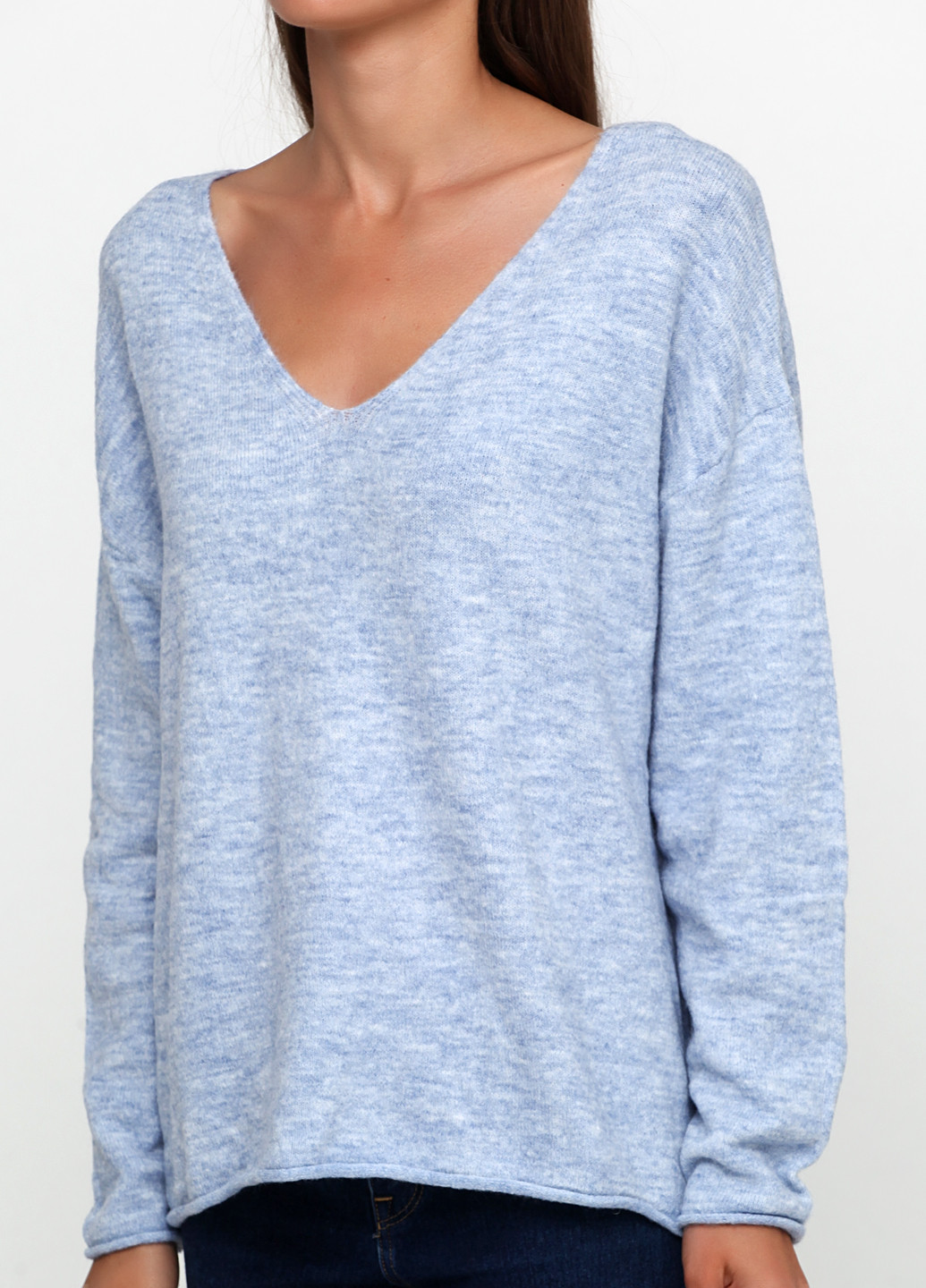 Блакитний демісезонний пуловер H&M
