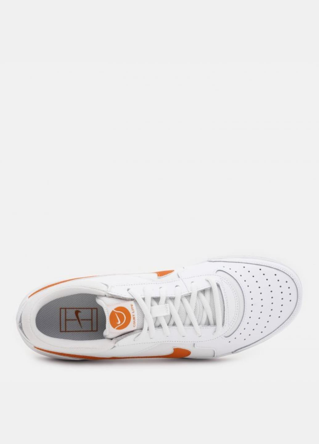 Белые демисезонные кроссовки dv3258-103 Nike Zoom Court Lite 3